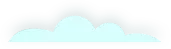 A simple illustration of a cloud with a light blue hue against a grayish blue background. The cloud consists of three humps, creating a fluffy and soft appearance