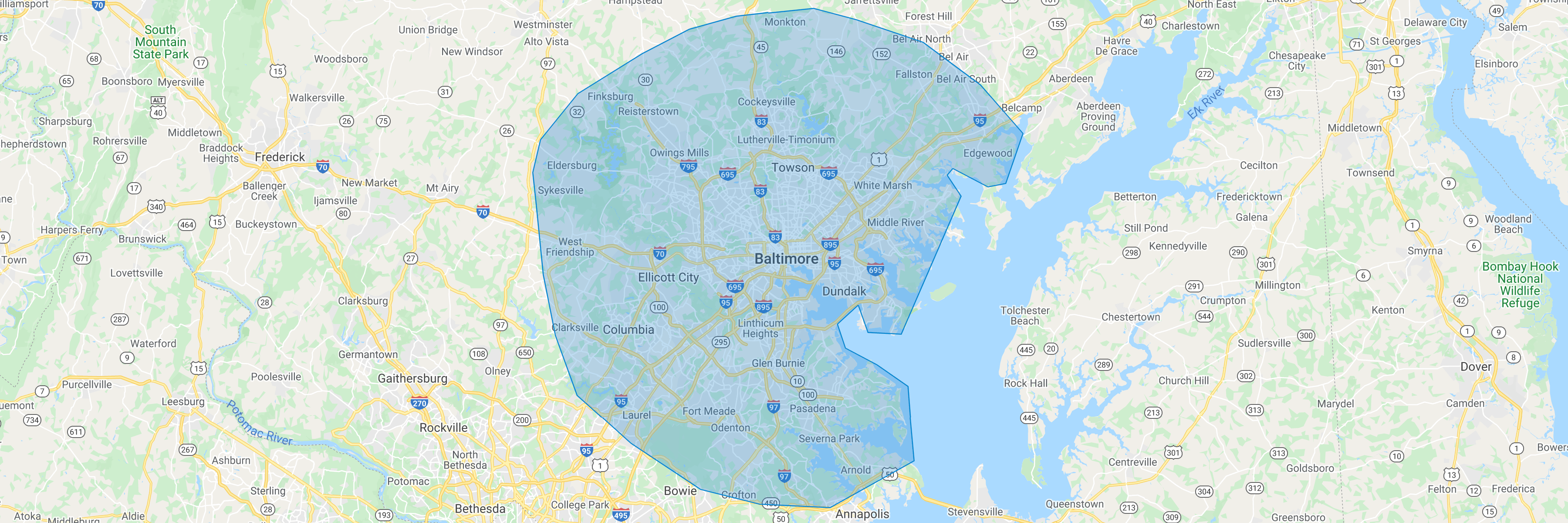 Auto Glass & Windshield Replacement Baltimore, Maryland