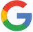 Google logo, used in WindshieldHUB's promotional materials to indicate their presence and reviews on Google Maps and Google Search